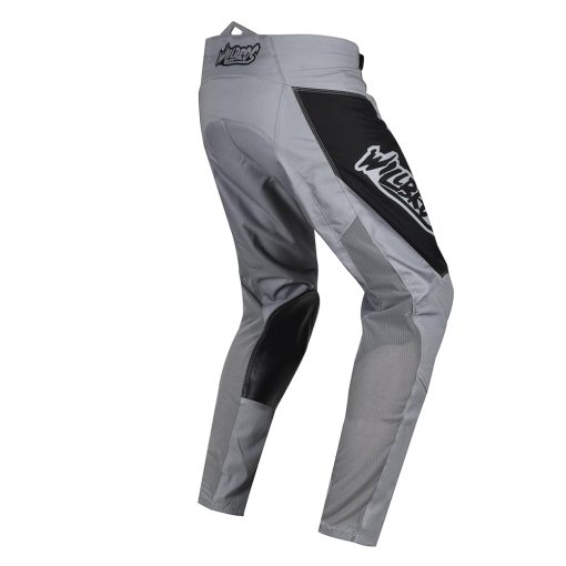 Pantalones de Moto de Montana Willbros MX BMX Descenso para Hombre Motocross ATV Off-Road Motocicleta UTV MTB Negro Gris S=30 - Imagen 3