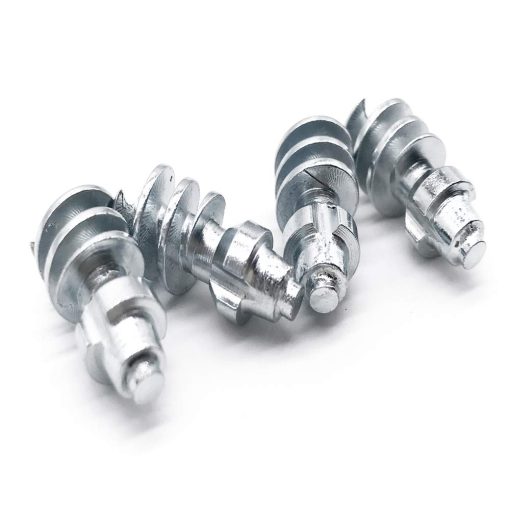Punta de neumatico con tornillo, clavos para neumaticos, Marrkey 100PCS Puntas de carburo de acero [Antideslizante de seguridad] Clavos de nieve para neumaticos de rueda para Cargadores, Tractores, Camiones de direccion deslizante MS1911 (11 x 22.8mm) - Imagen 4