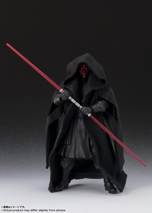 S.H. Figuarts Darth Mall (Star Wars: La Amenaza Fantasma) Aprox. 5.9 pulgadas (150 mm), PVC, ABS y Tela, Figura de Accion Pintada - Imagen 2