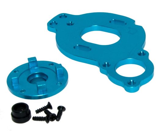Actualizaciones Compatibles con Tamiya XV01 1/10#XV01-WRCRC Impreza WRX STI 58528 Rc Car Brazo de Suspension Oscilante Soporte de Codigo de Brazo, Copa de Direccion Soporte de Eje Motor Piezas de Aleacion Accesorio(Azul) - Imagen 7