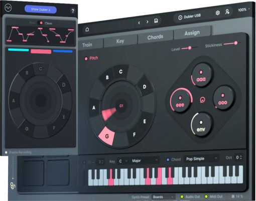 Kit de Estudio Dubler 2, Controlador de Voz a Midi, Software de Produccion Incluido, Paquete Completo de Estudio - Imagen 2