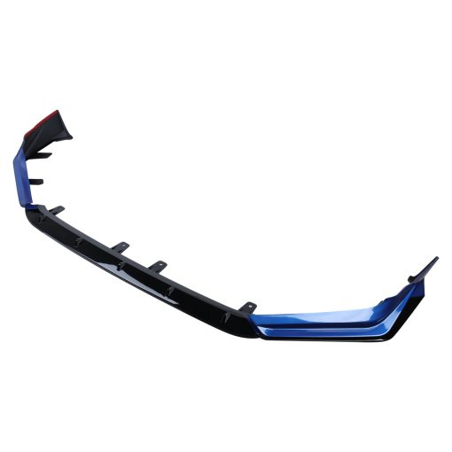 AUTOTOP 5PCS 11TH Front Bumper Lip Spoiler Lip Lower Bumper Body Fit 2022-2023 Honda Civic 11th Gen 4-Door Sedan & Hatchback MC Style (Azul Negro) - Imagen 4