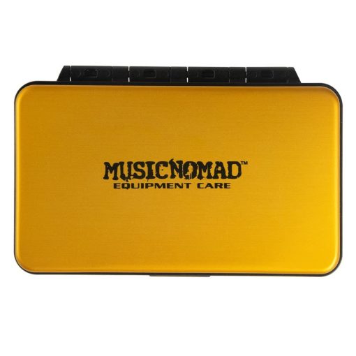 Juego de 6 limas para cejuela de guitarra acustica recubiertas con diamante MusicNomad MN670 - Cuerdas ligeras/medianas, con estuche de almacenamiento - Imagen 2