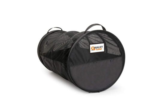 Tunel Pet Tube Walky, Jaula de Transporte para Mascotas en Auto, Barrera de Contencion para Mascotas en Automovil, Transportin de Mascotas Suave, Grande, 47" L x 24" de Diametro, Ajuste Universal - Imagen 7