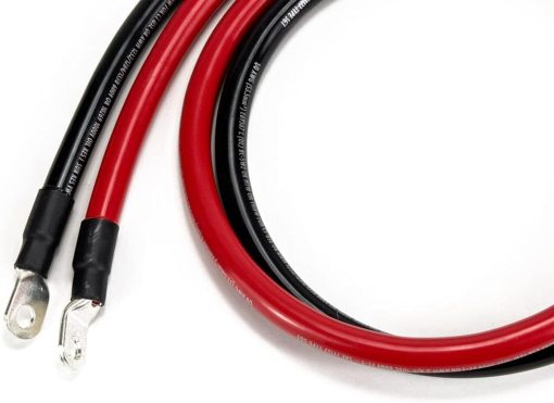 Cable de bateria Spartan Power 1/0 AWG de 10 pies con Conector Anderson SB175 y Terminal de Anillo de 3/8" - Imagen 3