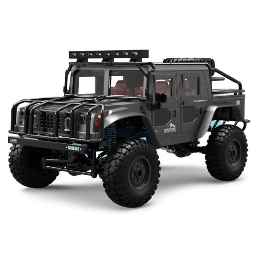 Coche teledirigido todo terreno a escala 1:12 SIMREX, Coches RC 4WD con 2.4 GHz, Coche RC de alta velocidad, Vehiculo todoterreno resistente al agua IPX4 con dos baterias recargables, para niños adolescentes y adultos