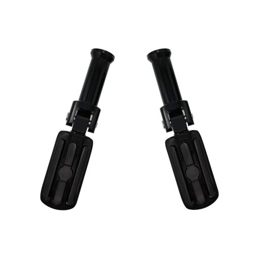 Asiento trasero del pasajero WOWTK con kit de reposapies para el pasajero apto para Harley Softail 2018-2024 Street Bob FXBB 18-later FXBB, modelos FXST y FXBBS a partir de '21 - Imagen 5