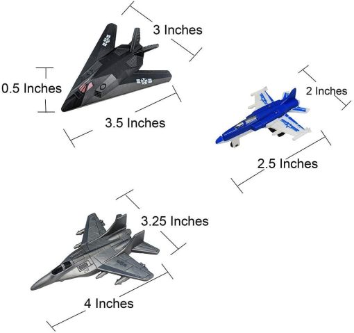 Combo de Portaaviones, Submarino y Destructor de juguete con vehiculos militares y aviones de combate - Imagen 7