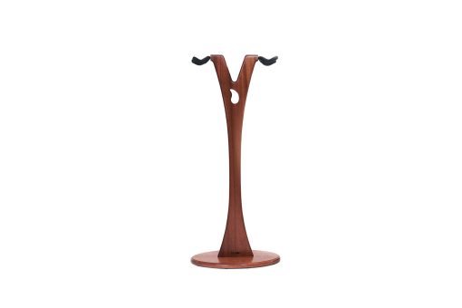 Soporte de guitarra acustica y electrica de madera Ruach GS-1 - Caoba - Imagen 2