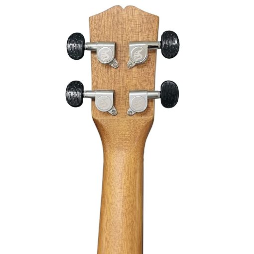 Ukelele de la serie Soldin Artista con Tapa de Abeto Macizo y Dorso y Lados de Caoba Kit para Principiantes con Funda Tuner Cuerdas Correa Puas Paño de Limpieza (Espantapajaros, 24") - Imagen 7