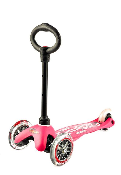 Mini 3in1 Deluxe Scooter de Micro para Ninos de 12 Meses a 5 Anos - Rosa - Imagen 5