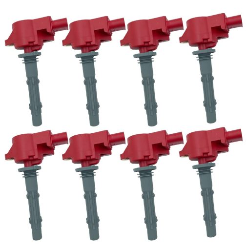 8PCS ARKAUTO HIGH ENERGY RED TOP IGNITION COIL UF535 A2729060060 A0001502780 PARA MERCEDES BENZ CL550 CLK550 CLS550 CLS550 E550 GL450 G550 GL450 GL550 ML550 S550 SL550 4.6 5.5 V8 M273 W211 W212 W221