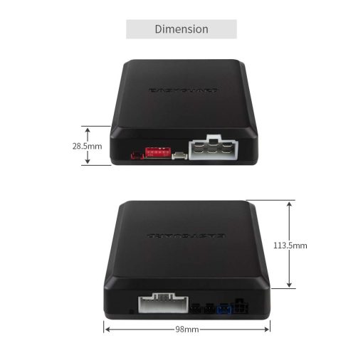Sistema de alarma para automovil EASYGUARD EC002-HY con arranque remoto sin llave y entrada por contrasena tactil - Imagen 7
