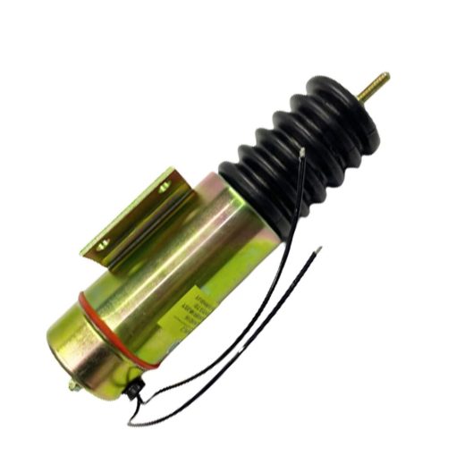 DELEYAPARS D513-A32V12 Valvula de cierre de combustible D513A32V12 2001-12E2U1 2 cables 12v Compatible con solenoide de acelerador Genie JLG 12V - Imagen 3