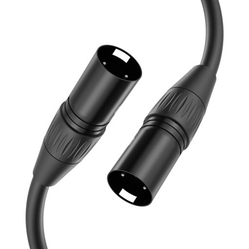 Cable XLR Macho a Macho Yinker, Cable de Microfono de 3 Pines Macho a Macho con Cobre Libre de Oxigeno (10ft/3m, 2 paquetes) - Imagen 2