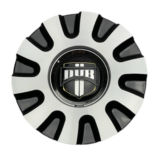 Centro de rueda negro y mecanizado DUB Wheels 38060-15MBL