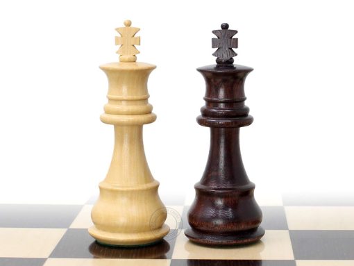 House of Chess - Juego de Ajedrez Galaxy Staunton Piezas de Madera Tamano del Rey 4.25" Ponderadas Triple (Madera de Rosal Anillada) - Imagen 3