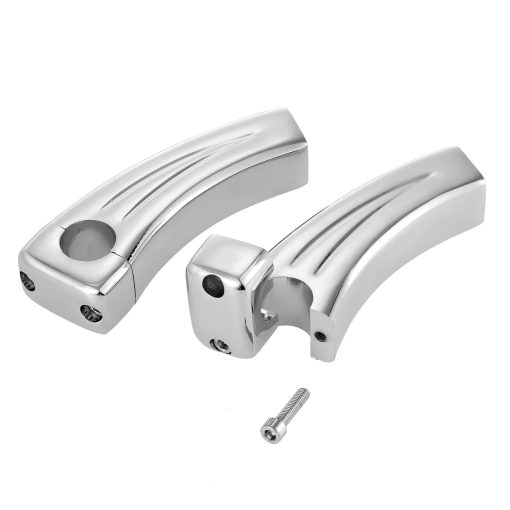 INNOGLOW Elevadores de Manillar de Motocicleta Personalizados 1 Pulgada Barras Punos Billet 4.5" Retroceso para YAMAHA V-Star Road Star KAWASAKI SUZUKI HARLEY DAVIDSON CRUISERS CHOPPERS - Imagen 5