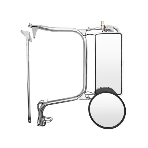 Espejo de puerta retrovisor con brazo de servicio pesado para Peterbilt 387 lado del conductor derecho