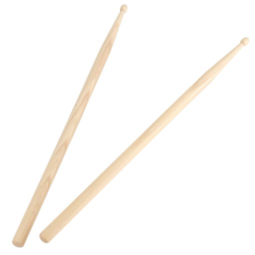 JEUIHAU 50 PCS 25 Pair 5A Drum Sticks, Baquetas de Madera de Arce, Baquetas de Madera Clasicas con Punta de Madera Ovalada, Set de Baquetas de Madera para Escuela, Banda - Imagen 4
