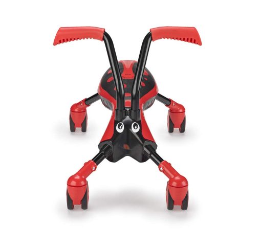 Scramblebug Beetle Balance Bike | Juguete de Desarrollo de 4 Ruedas para Equilibrio y Confianza en Bebes | Ideal para Interiores y Exteriores | Plegable para Guardar y Viajar | Regalo de Cumpleanos, Pascua para Bebes de 1-2 Anos