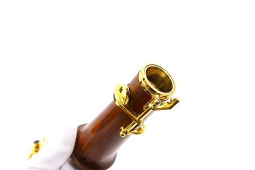 Oboe Yinfente Profesional en Do con Llave F izquierda Resonancia semi-automatica de Madera de Palisandro Estuche de Oboe + Piezas de Oboe (Palisandro) - Imagen 6