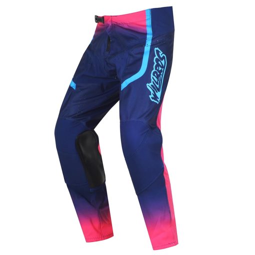 Pantalones de Motocross Willbros MX para Hombre y Mujer Azul Rosa M=32