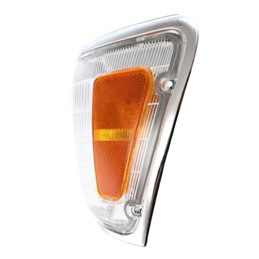 Ensamble de Luz de Paseo/Esquina Par Izquierdo y Derecho Cromado para Toyota Pickup 4WD 1989-1991/4Runner 1990 1991 | TO2520124 | TO2521126 | 81620-89179 - Imagen 4