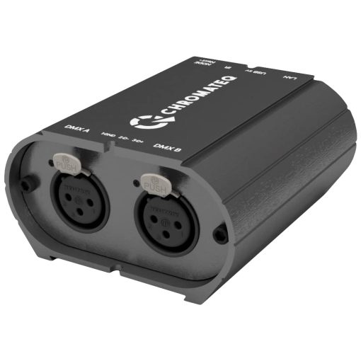 Controlador de Iluminacion Chromateq Club-E 1024 USB & Ethernet a DMX con Interfaz Independiente & Software (Descarga unicamente)