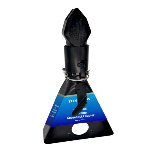 Acoplador de remolque A-Frame soldado de alta resistencia de 2" 7000lbs Negro (2" 7000Lbs)