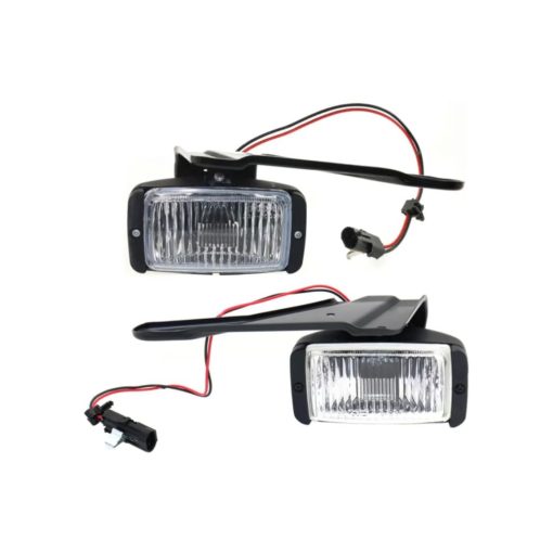 Par de luces antiniebla delanteras para Chevy/GMC C/K 10 1988-1997 | Lado del Conductor y del Pasajero con Soporte y Cableado | GM2592106 | GM2593106 | 16524927