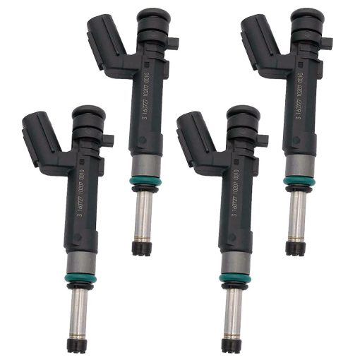 EPSIRMP 16600-1KT0A Juego de 4 inyectores de combustible de 18 orificios Compatibles con Nissan Versa 2012-2015 1.6L L4 HR16DE FJ1192