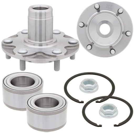 [Paquete de 2] 930-417K - Ensamble de Cojinete de Cubo de Rueda Delantera Compatible con [SOLO 4WD] Toyota 4Runner 1996-2002, Toyota Sequoia 2001-2007, Toyota Tacoma 1995-2004, Toyota Tundra 2000-2006