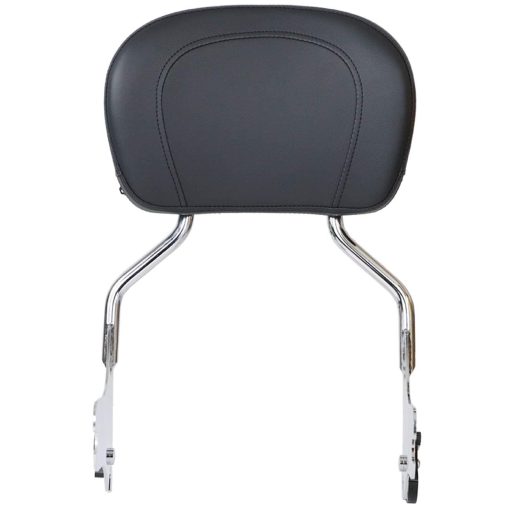 AUFER Respaldo Desmontable Sissy Bar Respaldo Trasero con Almohadilla Compatible con Touring Road King Electra Glide Street Glide Road Glide FLHR FLHX FLHT FLTR 1997-2008 (Cromo) - Imagen 9
