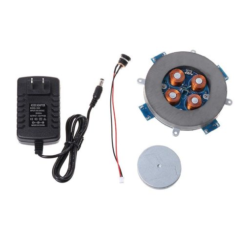 Kit de modulo de levitacion magnetica DIY con lampara LED Carga maxima de 500g para maquina de levitacion magnetica