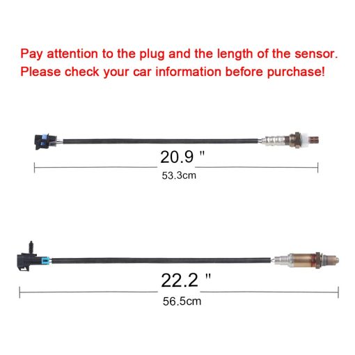 Juego de 4 Sensores de Oxigeno JDMON Compatible con Chevrolet Cadillac GMC Silverado 1500 Suburban Avalanche Yukon Escalade 4.3L 4.8L 2006 2007 Reemplaza 234-4112, 234-4337, 234-4018 - Imagen 6