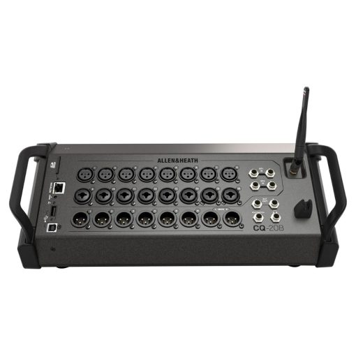 Mezclador digital Ultra-Compacto Allen & Heath AH-CQ20B de 20 entradas / 8 salidas con Paquete de 2 Cables de Microfono Pig Hog PHM15 Pig Hog 8mm, Cable de Alimentacion y Pano de Pulido de Audio Liquido - Imagen 2