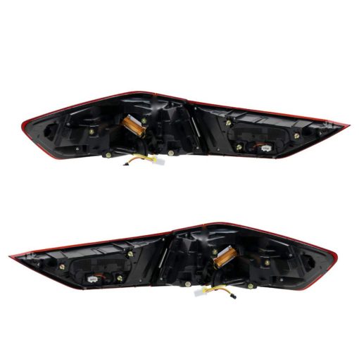 Luces Traseras LED Ingenuity Time Para Hyundai Elantra 2017 2018 Animacion de Encendido Senal de Giro Secuencial Ensamble de Lampara Trasera (No Compatible con Elantra 2019) (Ahumado) - Imagen 7