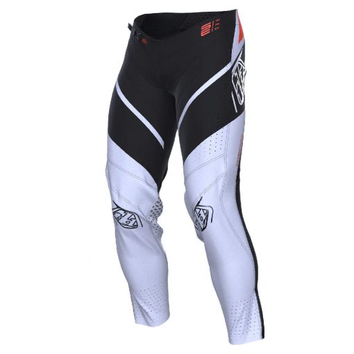 Pantalones de Motocross Offroad ATV Dirt Bike Motocicleta de Carreras para Hombre, SE Pro (Lanes Negro/Naranja, 34)