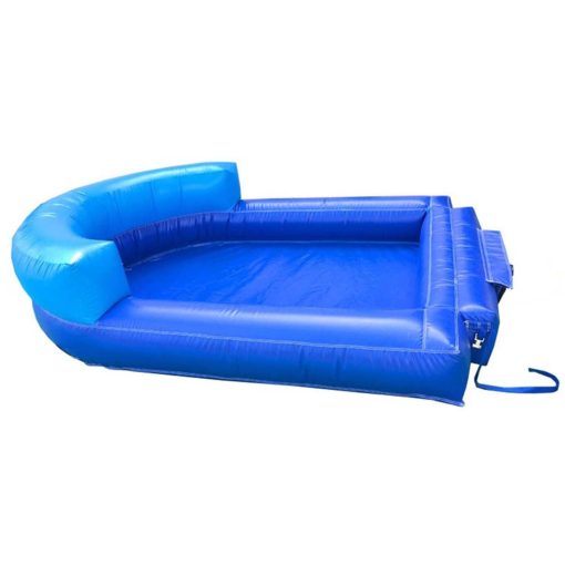 Pogo Bounce House Wet or Dry Blue Pool Attachment for Crossover Combo Units | 8' x 6' | Compatible with Pogo Crossover Inflatables | Use with Water or Plastic Ball Pit Balls