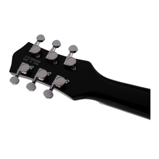 Guitarra Electrica Gretsch G5260T Electromatic Jet Baritone de Cuerpo Solido de 6 Cuerdas con Bigsby, Diapason de Laurel de 12 Pulgadas y Cuello de Arce Atornillado (Diestro, Negro) - Imagen 8