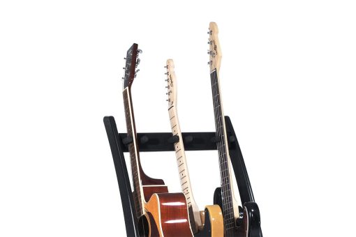 Ruach GR3 Curva Soporte de Guitarra Personalizable 3 Vias para Guitarras y Estuches - Negro - Imagen 3