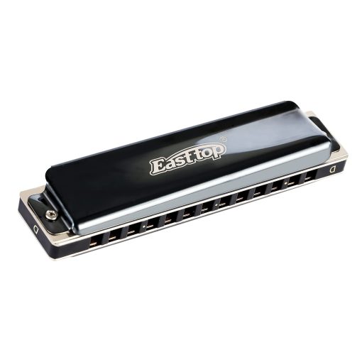 Armonica Lucky 13 Bass Plus Blues de East top de 13 Agujeros, Arpa Diatonica Profesional en Llave de D para Adultos - Imagen 4