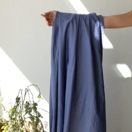 Juego de sabanas DreamFit DreamChill Cooling Bamboo Viscose para camas ajustables con correas elasticas en las esquinas de 20 pulgadas de bolsillo extra profundo transpirables suaves al tacto 100% fabricadas en EE. UU. Tamano California King dividido Azul - Imagen 7
