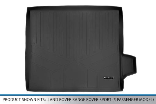 Forro de piso de maletero SMARTLINER resistente al clima - Negro - Compatible con Land Rover Range Rover Sport 2014-2022 (modelo de 5 pasajeros) - Imagen 3