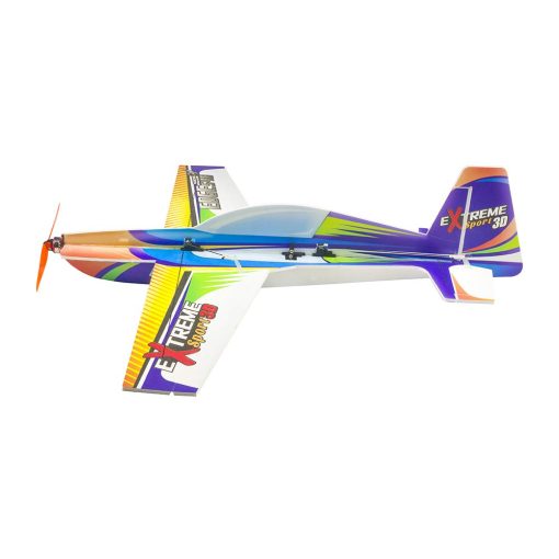 Viloga Avion RC Kit PP Foam Avion, 710mm Avion Deportivo Xtreme, Avion Acrobatico 3D para Adultos (KIT+Motor+ESC+Servos) - Imagen 2