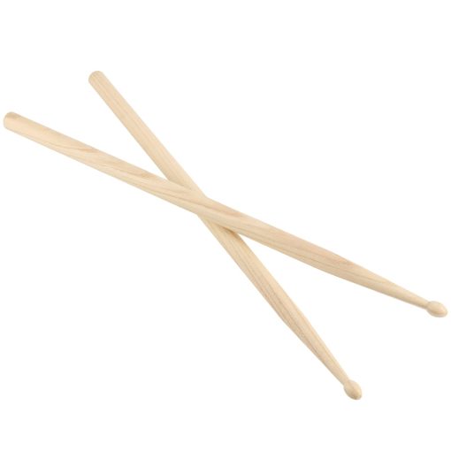 JEUIHAU 50 PCS 25 Pair 5A Drum Sticks, Baquetas de Madera de Arce, Baquetas de Madera Clasicas con Punta de Madera Ovalada, Set de Baquetas de Madera para Escuela, Banda - Imagen 5