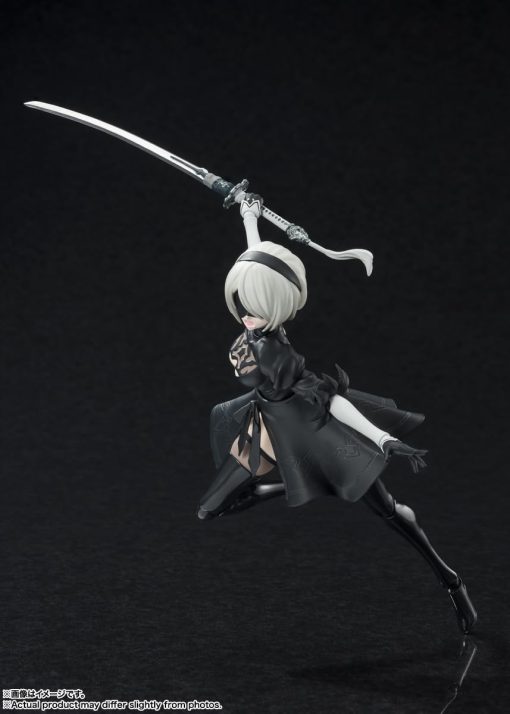TAMASHII NATIONS - NieR:Automata Ver1.1a - S.H.Figuarts - 2B - Imagen 4