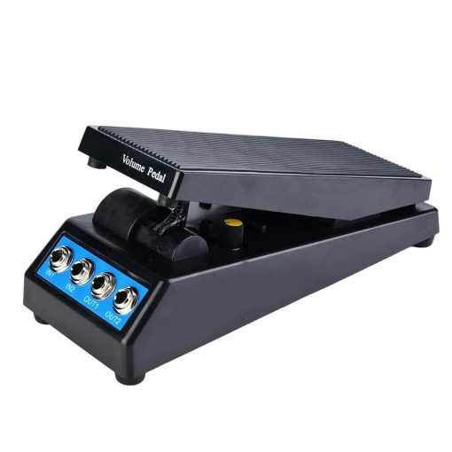 Pedal de Volumen para Guitarra Daphon DF1511A Pedal de Volumen Estereo DJ con Perilla de Ajuste de Amplitud Control Preciso de Volumen Entrada y Salida Dual - Imagen 3