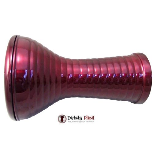 Darbuka Doumbek Zaza Percussion Estilo Egipcio de 17'' Wave (Rojo) - Imagen 5